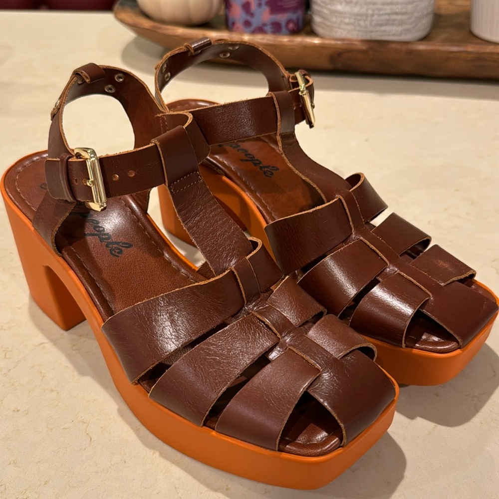 Free People Tan Shoes